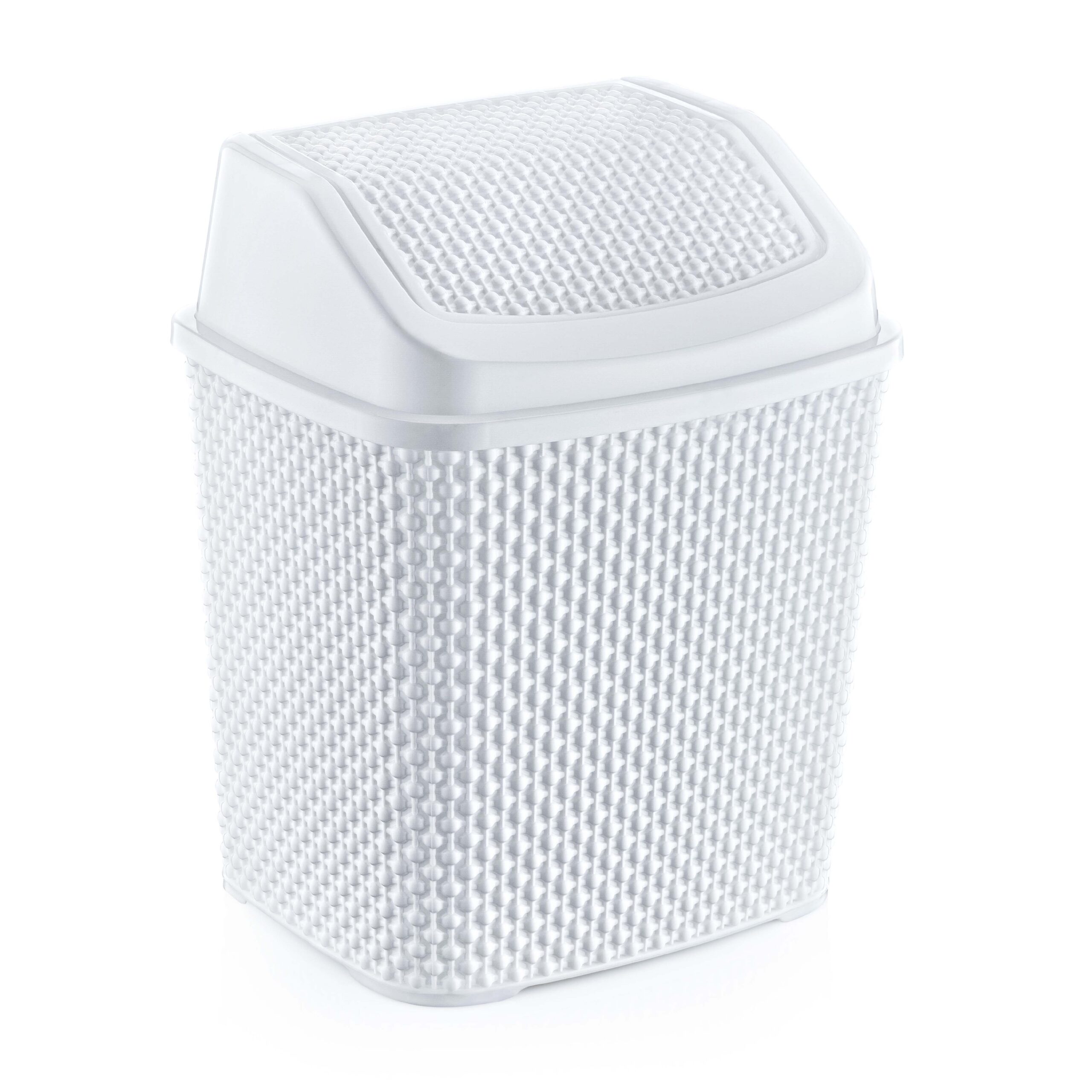 Petek Klik Çöp Kovası 6,2 LT – Beyaz